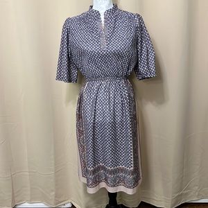 Vintage Paisley Dress